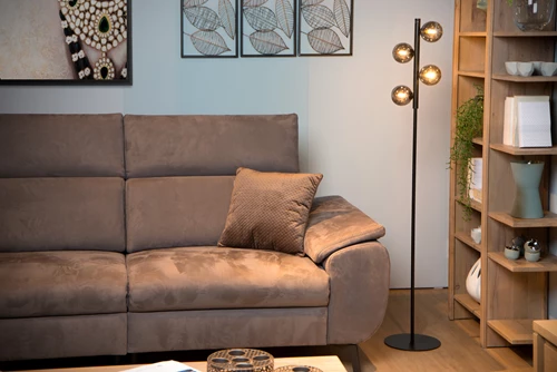 Lucide TYCHO - Stehlampe - 4xG9 - Schwarz - Atmosphäre 1